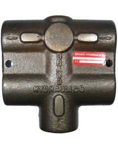 Proportional Flow Divider,  Ports, 8-16 GPM Inlet Flow Range, 50:50 Outlet Flow Ratio