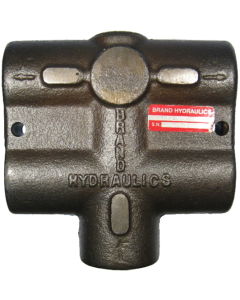 Proportional Flow Divider,  Ports, 8-16 GPM Inlet Flow Range, 50:50 Outlet Flow Ratio