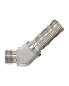08MFS-08MFS 45 DEG BULKHEAD ELBOW