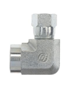 1/8 FEMALE NPT X 4 FJS 90 FORGED STEEL