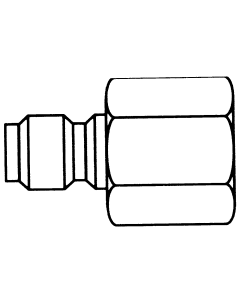 Pressure Washer Quick Couplers, Male Half, Female NPT