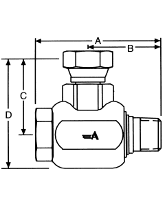 FS65 Series Standard Duty Balanced Pressure Swivel Joints, Female Pipe Swivel Casing To Male Pipe Sleeve
