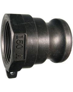 Polypropylene Cam & Groove Adapter, Male Half, 2 Inch Female NPT