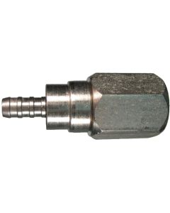 Everswage Stainless Steel Crimp Fittings, Female JIC 37 deg Flare Swivel, Straight