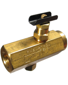 Steel Inline Flow Control Valve, Female 1/4-18 NPT Ports, Up to 3.00 GPM & 5000.00 PSI