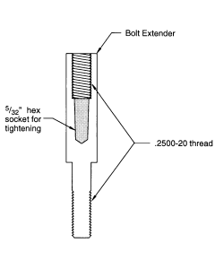 SystemStak Bolt Extender Kits For NFPA D05 Size Valves