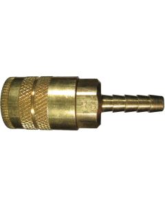 3000/4000/5000/6000 Series MIL-C-4109 Industrial Interchange Air Quick Disconnect, Female Half, -04 Coupling, 1/4 Inch Hose Shank