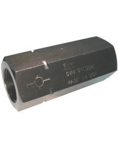 CVH Series Inline Check Valve, 1 NPT Ports, Up To 158.00 GPM & 6000.00 PSI