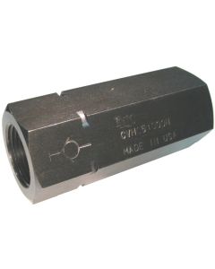 CVH Series Inline Check Valve, 1-1/4 NPT Ports, Up To 200.00 GPM & 6000.00 PSI