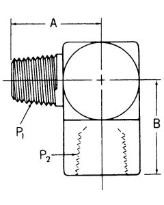 Steel Adapter, 1-1/4-11-1/2 Male NPT To 1-11-1/2 Female NPT, 90 deg Elbow