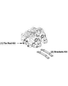 SD16 Series Walvoil Tie Rod Kit For 3-SECTION SD16 V