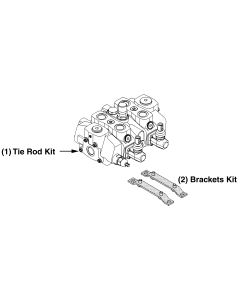 SD25 Series Walvoil SD25/2 Tie Rod Kit