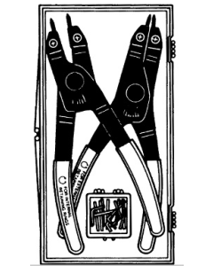 Retaining Ring Pliers, SPX PLIER KIT REPLACEABLE TIP