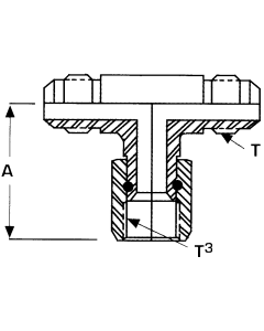 SSP Swivel Nut BRANCH TEE
