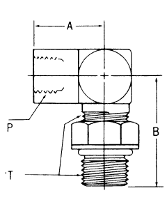 Steel Adapter, 1-1/4-11-1/2 Female NPT To 1-5/8-12 Male SAE O-Ring Boss (Straight Thread O-Ring), 90 deg Elbow