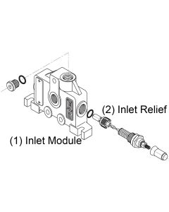 Inlet relief plug