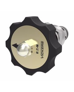 PFR2-16 Series 3-Port Pressure Compensated Priority Flow Control, 7.5 - 15.0 GPM Screw with Locknut Adjustment