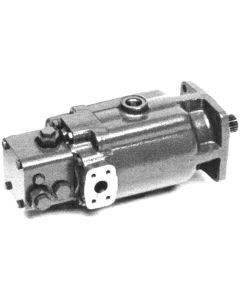 Heavy Duty Hydrostatic Motor, 3.89 cu in/rev, SAE C 4-Bolt Mounting Flange, 14T SAE C Splined Shaft, 1 Inch Code 61 Ports, 5000.00 PSI High Pressure Relief