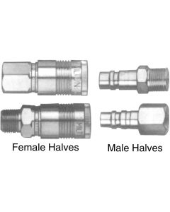 G Style 1/2 Inch Air Couplers, Up To 300 PSI