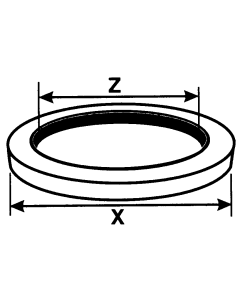 Self-Centering Metric Bonded Seals