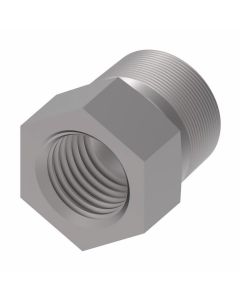 Steel Adapter, 1-11-1/2 Male NPT To 3/4-14 Female NPT, Bushing