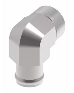 Steel Adapter, 3/4-14 Male NPT To 0.75 Hose Barb, 90 deg Elbow