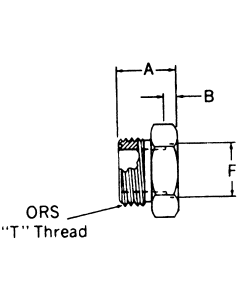 Steel Adapters, Braze Port To Male O-Ring Face Seal, Straight