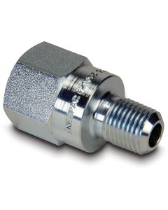 High Pressure Adapter, 3/8" NPT Female to 1/4" NPT Male, Straight, 10000 PSI Maximum Operating Pressure
