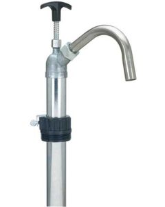 BARREL PUMP, LIFT ACTION W/CURVED SPOUT With Fixed Steel Spout