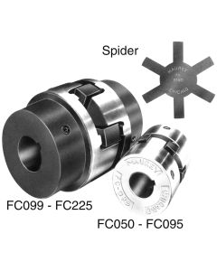 Hi-Q Coupling Half, 0.75 Inch Bore, 3/16 Inch Key