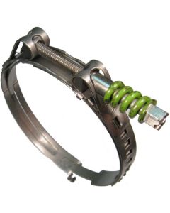 Stepless Spring Clamp For Thermal Cycle Applications, 3.125 - 3.50 Inch Clamping Range, 0.35 Inch Width