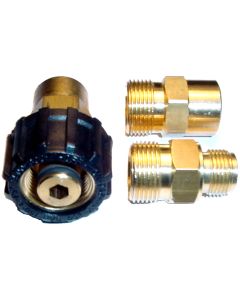 Pressure Washer Adapter, PRESSURE-PRO ADAPTER 3/8 MALE NPT X 22MM