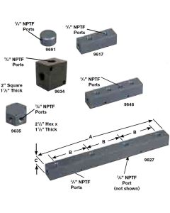 SPX H MANIFOLD BLock