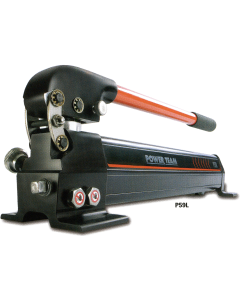 P Series Two-Speed Single Acting Hand Pump, Outlet Port, ci/stroke (LP/HP), Up To 850 / 10,000 PSI (LP/HP)