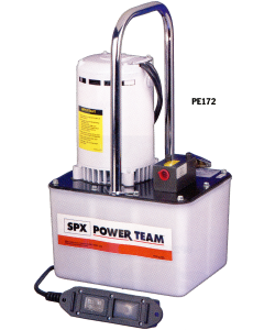 PE17 Series Single-Phase 2-Speed Pump, Motor, Remote On-Off Motor Control (24VDC), 10 ft, Valve, Pump on to extend, off to hold, off & manually shift valve to return