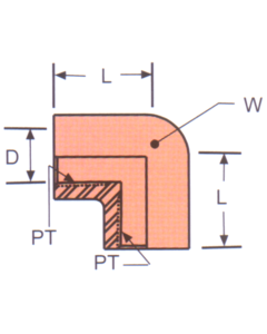 Stainless Steel Adapter, 1/4-18 Female NPT To 1/4-18 Female NPT, 90 deg Elbow