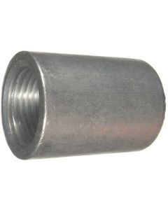 Schedule 40 Steel Pipe Coupling, Female NPT, 0.90 Inch Long