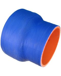 Silicone Reducer, Blue, 3 x 3-1/2 Inch, 3.00 Inch Long