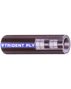 Black Hi Temperature EPDM Rubber Softwall Wet Exhaust Hose, 1.50 Inch ID, Up To PSI
