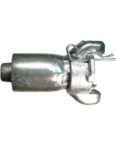 Investment cast steel with carbon steel ferrule Universal Air Hose Coupling, 3/4 Inch Crimp/Swage Hose End