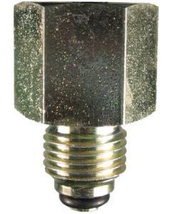 Pressure Test Gauge Coupling, 1/4 NPT Female To 1/4 BSPP Male