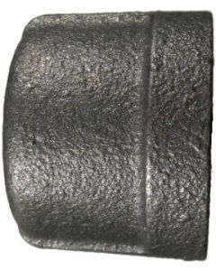 Malleable Iron Pipe Fitting, 1/2 Inch Cap