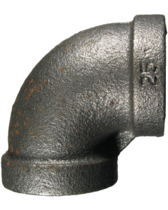 Malleable Iron Pipe Fitting, 1/8 Inch 90 deg Elbow