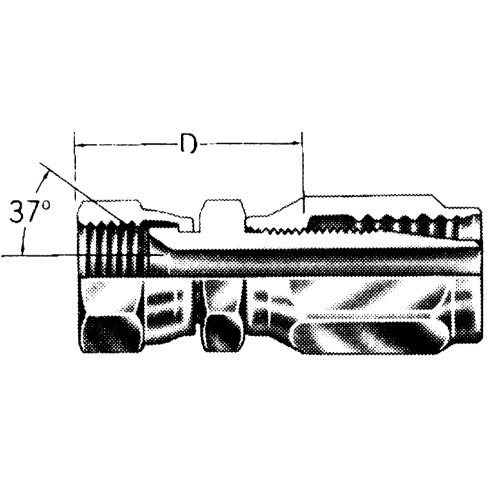 Steel Reusable Polyon JIC Fittings 449 Hydraulic Supply Co.