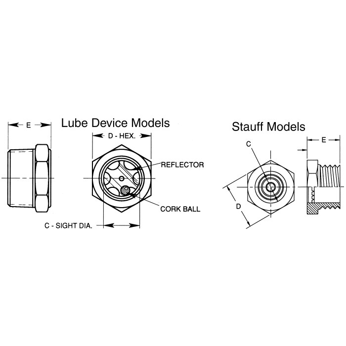 Sight Plugs 1607