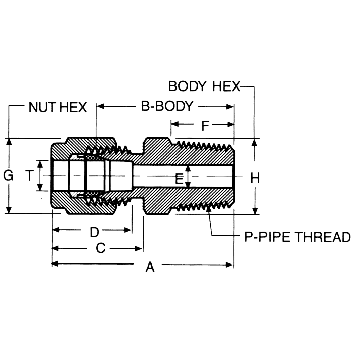 Stainless Duolok To NPT Fittings 1935