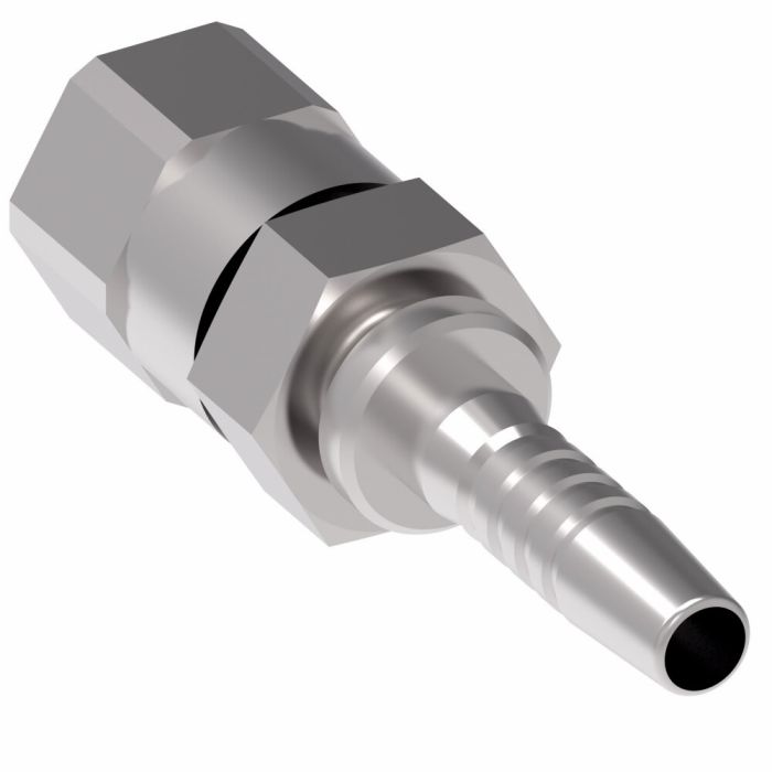 Aeroquip Steel Crimp JIC Skive Nipple 1SA6FJ5
