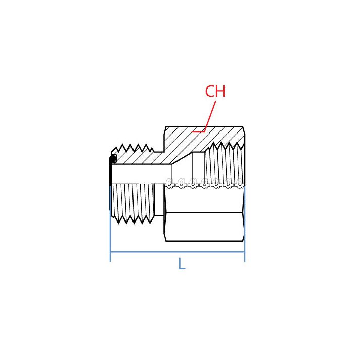 Male Orfs X Female Jis Hydraulic Supply Co.
