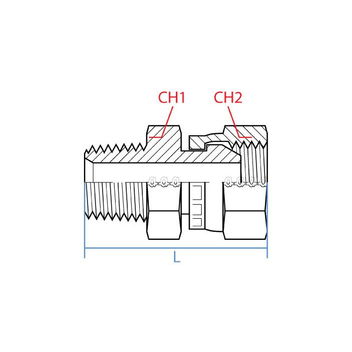 Male Npt X Female Bspp Swivel Hydraulic Supply Co.