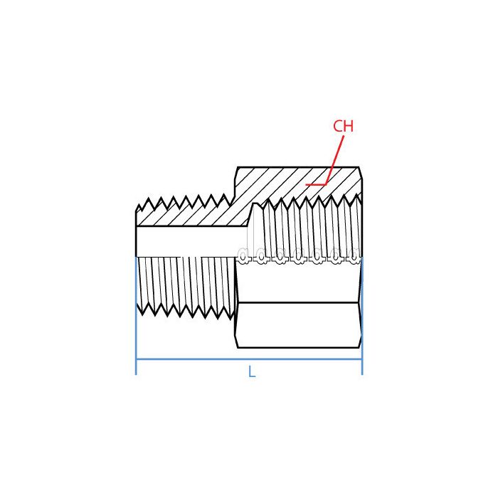 Male Bspt X Female Npt Hydraulic Supply Co.